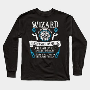 Wizard, Dungeons & Dragons - The Master of Magic Long Sleeve T-Shirt